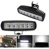 EACH FARO 6 LED LAMPADA SUPPLEMENTARE PROFONDITA X AUTO 12V 18W IP68