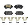 BREMBO P 59 038X Brake Pad | Compatibile con: CHEVROLET CORSA Stufenheck, ZAFIRA, KIA CEE'D, CEE'D Sportswagon, PRO CEE'D, VENGA, OPEL ASTRA G Cabriolet