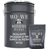 WO-WE Sigillante Tappeti di Pietre con Protezione UV Pavimenti Resina W732-1,5KG