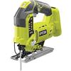 Ryobi Seghetto Alternativo a Batteria 18V ONE+, Corsa Lama 25 mm, 3000 corse/min, Taglio 101 mm, LED, Senza Batteria e Caricatore, R18JS-0