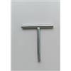 EasyShopping247 UK Budget - Chiave per serratura a T, attacco quadrato da 6,5 mm, 90 x 100 mm