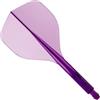 Condor Axe 120 | Alette e colori (viola trasparente, lungo)