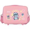 JOUMMA BAGS Stitch You & Me Neceser Abs Rosa