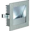 SLV Grigio plafone Frame Curve/Illuminazione Interni, Spot LED, Lampada da Parete a Incasso, faretto a soffitto / 3000K 1W 60lm 1 W (111292)