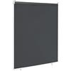 VA-Cerulean - Tenda a rullo per esterni, verticale, tenda avvolgibile per finestre, 100 x 240 cm, antracite, protezione solare, resistente alle intemperie, oscurante, per finestre e porte