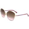Jimmy Choo Occhiali da Sole MARILIA/G/SK Gold fuchsia 63/15/140 Donna