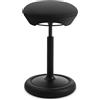 Topstar SITNESS HOP ALTO Sgabello ergonomico con movimento tridimensionale Tecnologia Sitness Made in Germany Colore: Nero/Nero