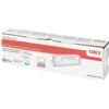 Oki C824 ciano 47095703 toner originale per Oki C824 C834 C844 capacità 5.000 pa