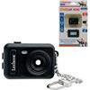 Lexibook, Macchina Fotografica Digitale Miniatura a Chiave, Memoria Flash Integrata, Foto e Video, Formato Compatto, Facile da Trasportare, Nero, DJKC76BKLXB