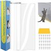 Lovcoyo Protezione Graffi Gatto, 30X300CM Protezione antigraffio per gatt, Divano Gatti Graffi Protezioni per Mobili per Divani, PVC Anti-Graffio Protector, Protezione per Divano Porta e mobilia