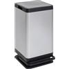 DEA-home DEA HOME Tokyo Cestino 80 L Nero/Alluminio Z0462RAA10400