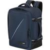 American Tourister Take2Cabin - Borsa da cabina Wizz Air/Vueling 30 x 20 x 40 cm, 26,5 L, 0,60 kg, Bagaglio a mano, Zaino aereo MS, Blu (Dark Navy)