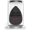 Clavier Spugna per trucco Clavier Tender Blender Beauty Blender Trucco Sponges Cosmetic per fondotinta liquido e cipria, regalo per donne (nero)