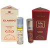 Generico Classic & Rasha Concentrated Perfume Oil Roll-On Combo Pack of 2 (6ml Each) | Long Lasting Alcohol-Free Attar for Men & Women