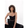 Intimissimi Bustier A Fascia Giada In Seta Nero