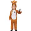 SMIFFYS Costume da Gruffalo per bambino, Costume integrale con cappuccio del personaggio