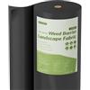 Velway Telo Pacciamatura 50g/m² 1x50m - Tessuto Non Tessuto Anti Erbacce, Permeabile all'Acqua, Resistente ai Raggi UV, Barriere Contro Le Erbe Infestanti, Rotolo per Orto Giardino e Paesaggistica