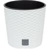 Prosperplast Prosper Plast drtus300l-s449 40 x 37,5 cm Rato Round Vaso per fiori - bianco