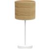 Zarivy Tavolo Jerte 1xe14 in elegante bianco e legno chiaro, con dimensioni di 42x17x17 cm. Ideale per illuminare i tuoi spazi con stile e raffinatezza. Perfetto per qualsiasi ambiente.