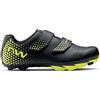 Northwave Scarpe Spike 3 Black/Yellow Fluo 43