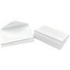 House of Card & Paper 250 gsm A6 pre-piegato carta pieghettata e buste coordinate C6 (confezione da 25)