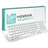 UP PARTS® - Azienda Italiana - Tastiera Italiana per Notebook Sony VAIO VPCEH Series Vaio SVE15, SVE-15, SVE 15, 149094711,V133846BK3, VPCEH2N1E/W Frame Bianco - Layout Italiano