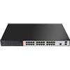 LINK LKSPOE24G Switch di Rete 24 Porte Gigabit Poe 300 Watt + 2 Porte Sfp per Fibra Ottica