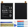 Duotipa Batteria di ricambio LIS1593ERPC compatibile con Sony Xperia Z5 E6603 E6653 con attrezzi