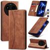 Jasonyu Cover per Xiaomi 17 Ultra, Portafoglio PU Pelle Custodia, Marrone | Flip Libro, Slot Porta Carte, Magnetica, Funzione Supporto, TPU Antiurto