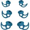 CYADCI 3 paia di gommini in silicone SML, morbidi e confortevoli, per isolamento acustico, compatibili con auricolari Bose QuietComfort e Sport