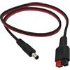 Halokny 14AWG DC 5,5 mm x 2,1 mm spina di alimentazione connettore cavo di prolunga per generatore batteria di backup e pannello solare pieghevole, compatibile Anderson PowerPole porta 60 cm (5,5 x