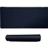 Hosimoln Tappetino per mouse da gioco,tappetino per mouse grande Hosimoln Dimensioni 80x30cm Spessore 3mm,Tappetino per computer antiscivolo e impermeabile con bordi cuciti per giochi/ufficio/casa-80 Black01