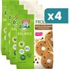 Enerzona Frollini Integrale Gocce Cioccolato 4 confezioni da 250g