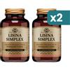 Solgar Lisina Simplex Integratore Di Aminoacidi 2 confezioni da 50 Capsule