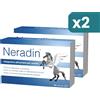 Pharmasgp gmbh Neradin Integratore Fertilità Libido 2 confezioni da 56 Capsule