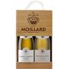 Moillard - Confezione regalo Saint-Véran, Mâcon-Villages, vino bianco Chardonnay, Grand Vins de Bourgogne in scatola di legno (2 x 0,75L)