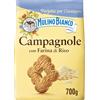 Mulino Bianco Biscotti Frollini Campagnole, Colazione Ricca di Gusto, 700g (Confezione da 6)