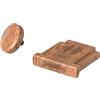SmallRig Rosewood - Copertura per slitta e pulsante di scatto per Fujifilm X100VI / X100V / X-T30 III / X-T30 II / X-T30 / X-M5 / X-E5 / X-E4 / X-E3 / X-T50 / X-T5 / X-T4 / X-T3 / X-Pro3 X100F