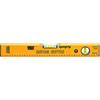 Vola Livella A Due Bolle 'Vola' A Base Magnetica. Corpo In Profilato D'Alluminio Verniciato Di Colore Giallo. Fiala Centrale Regolabile Con Viti. Precisione 0,5 Mm Per 1 Metro.