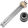DERNORD 220V 3750W 1-1/2 pollici Elemento riscaldante tipo 3U flangia di rame di BSP dello scaldabagno