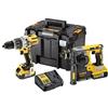 Dewalt dck229p2t-qw Kit 2 Strumenti 18 V 5 Ah Li-Ion - Trapano avvitatore XRP e Spike SDS Plus