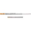 Emuca 3049805 Guida Binario con Cuscinetti a Sfere ad Estrazione Totale e Chiusura Ammortizzata, Zincato, L 500mm