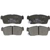 DELPHI Kit pastiglie freni Anteriore con segnalatore acustico usura senza accessori LP1442 Compatibilità con SUZUKI IGNIS MF, DAIHATSU SIRION M3