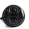 Tjxtixle Faro Moto Anteriore Per Vespa GTS 300 Gts300 Gts300 GTS300 Accessori Per Fari A LED Faro Anteriore 3 Colori Faro Anteriore(Black Chrome)