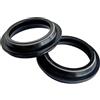 YUHOW 45x57x11 45 * 57 Ammortizzatore Anteriore Forcella Paraolio Parapolvere Per Triumph Tiger Speed Triple 955i Coperchio Antipolvere(Black-Dust cover)