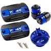 UYWGUU Moto Tappo Serbatoio Liquido Pompa Freno Per T-Max 500 TMAX 530 SX DX 560 TECH Max Accessori Moto Liquido Freno Anteriore Coperchio Serbatoio Olio