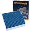 DENCKERMANN Filtro abitacolo M110881A Filtro al carbone attivo Filtro per polveri fini (PM 2.5) con effetto antibatterico con azione fungicida Altezza: 43 Larghezza: 256 Lunghezza: 255