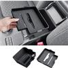 CDEFG Compatibile con Ford Ranger T9 2023 2024 Raptor Wildtrak XLT Consolle Centrale Armadio Armadio Contenitore Doppio Strato Auto Center Console Organizer Tray Ranger 2025 Accessori (Freno
