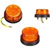 Generico LAMPEGGIANTE LED STROBOSCOPICO 12-24V UNIVERSALE PER CAMION, TRATTORI, BARCA VAN