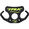 Generico 3DPRINTOK Accessori per Benelli TRK 702 E 702X Piastra di Sterzo Decorativa con scritta TRK ! (702X GIALLO FLUO)